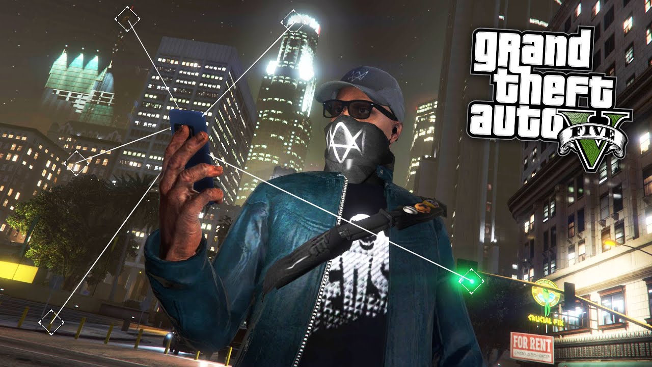 GTA 5 Whatch dogs mod