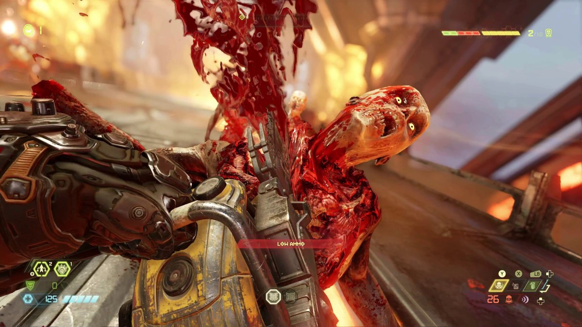 doom eternal chainsaw