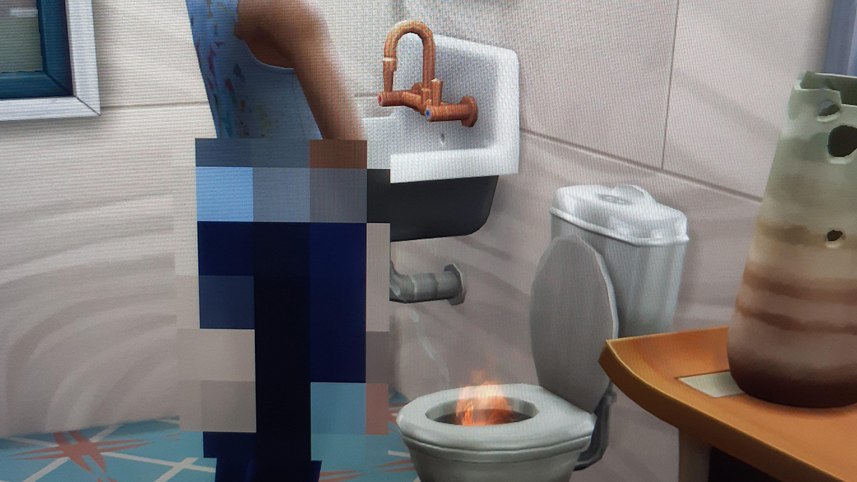 the sims 4 ateş