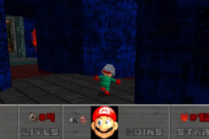 super mario 64 doom