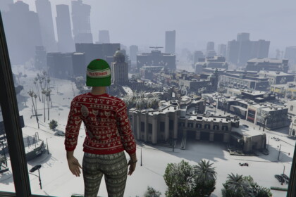 gta online snow b