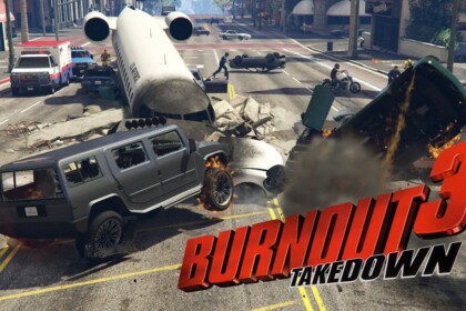GTA V Burnout 3 remake