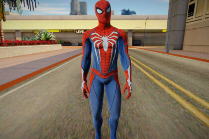 gta sa spider man