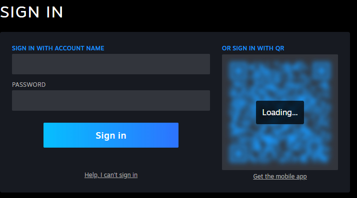 steam QR