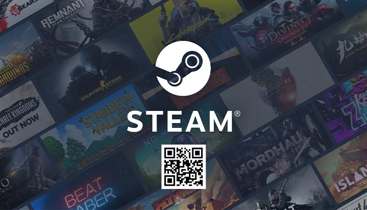 Steam'e QR Kodu