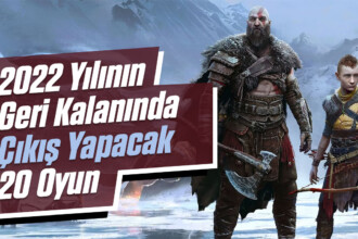god of war ragnarok 2022 çıkış yapacak oyunlar